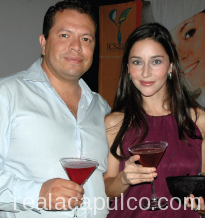 René Navarrete y Andréa Cañón