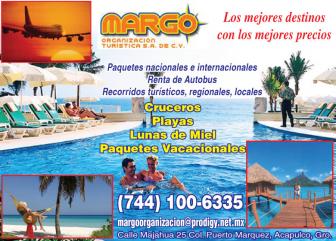 MARGO ORGANIZACION TURISTICA SA DE CV