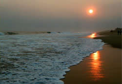 Peaceful view of Pie de la Cuesta